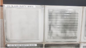 GLASS DUSTY WHITE